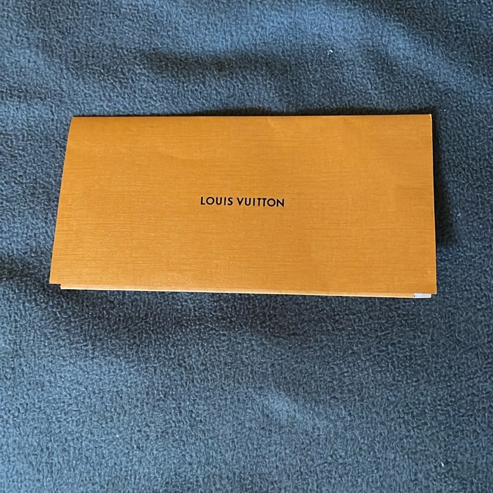 Louis Vuitton repair order slip. You only get one if you have items repaired